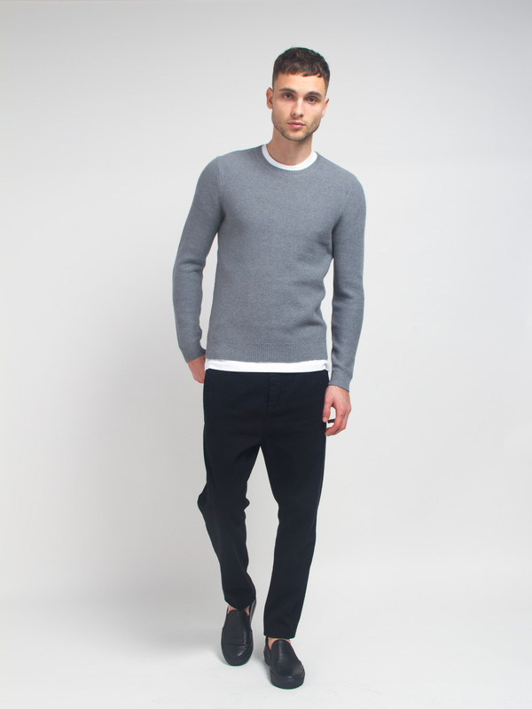 Men's Folk Honeycomb Knit Sweater Men's Folk Honeycomb Knit Sweater