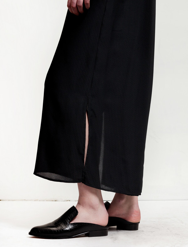 Catherine Quin Neutra Dress Black Jacquard Catherine Quin Neutra Dress Black Jacquard