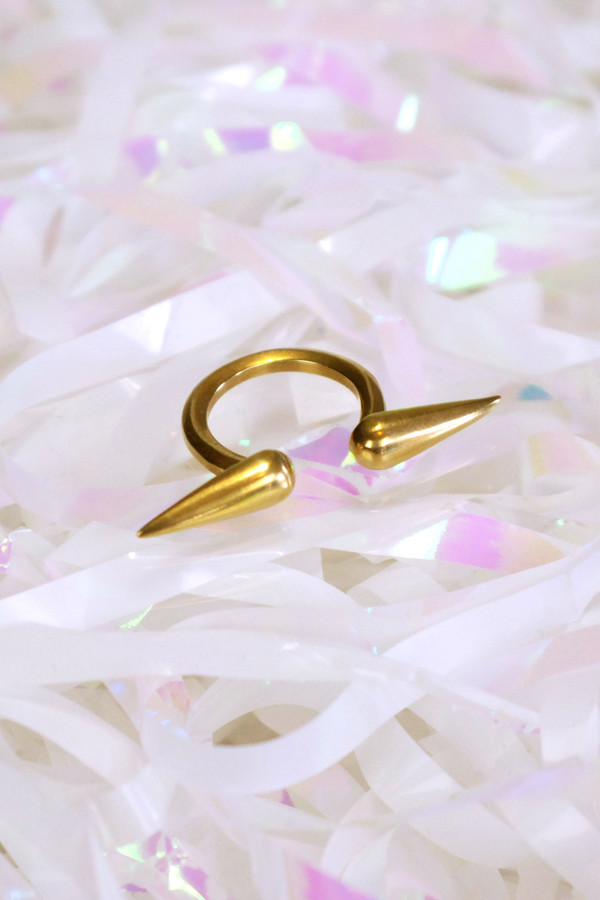 K/LLER COLLECTION Double Spike Ring K/LLER COLLECTION Double Spike Ring
