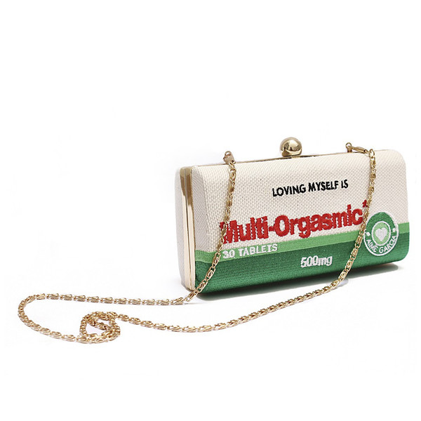 Aime Garcia Love Yourself Limited edition Embroider Clutch Aime Garcia Love Yourself Limited edition Embroider Clutch