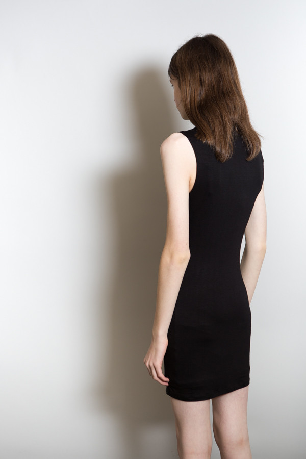 BLQ Basiq High Neck Dress / Black BLQ Basiq High Neck Dress / Black