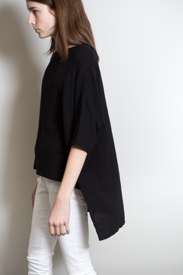 Oak Linen Jersey Wide Tee Oak Linen Jersey Wide Tee