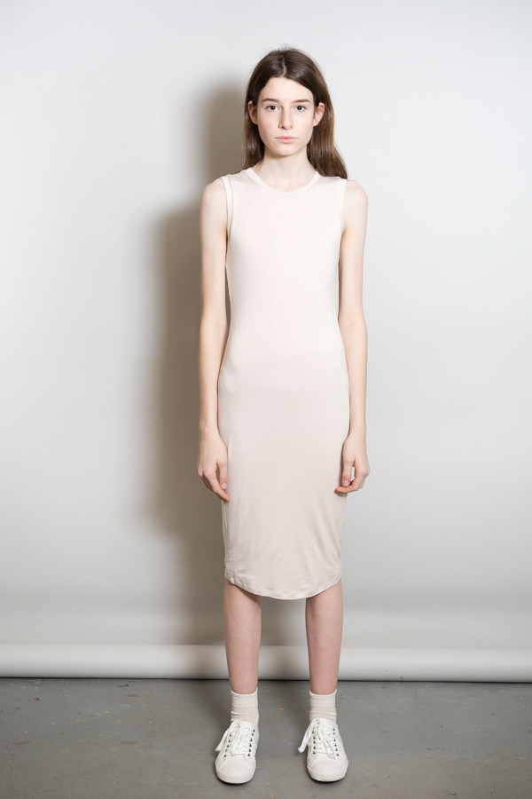 BLQ Basiq Sleeveless Jersey Dress / Nude BLQ Basiq Sleeveless Jersey Dress / Nude