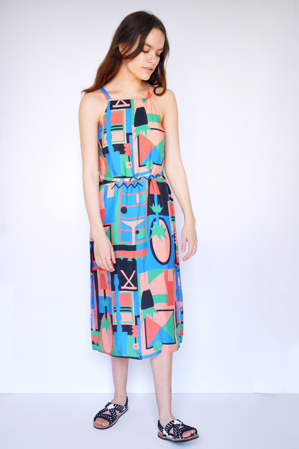 Living Room High Neck Dress Living Room High Neck Dress