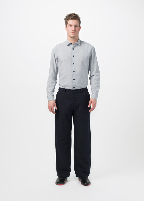 Men's You Must Create Herringbone Wide Leg Trouser Men's You Must Create Herringbone Wide Leg Trouser