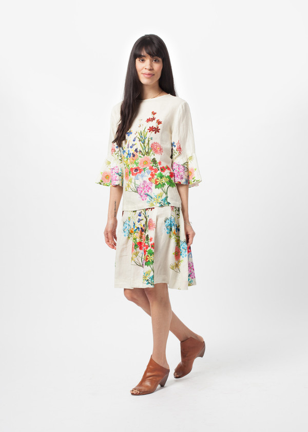 Hannes Roether Hommage Bell Sleeve Top Hannes Roether Hommage Bell Sleeve Top