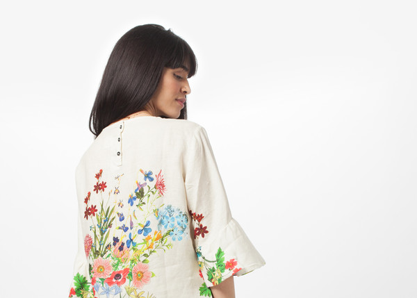 Hannes Roether Hommage Bell Sleeve Top Hannes Roether Hommage Bell Sleeve Top