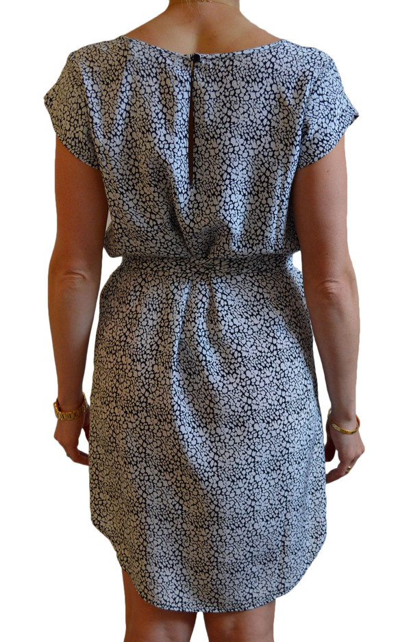 Oak73 Abstract Animal Print Tee Dress Oak73 Abstract Animal Print Tee Dress