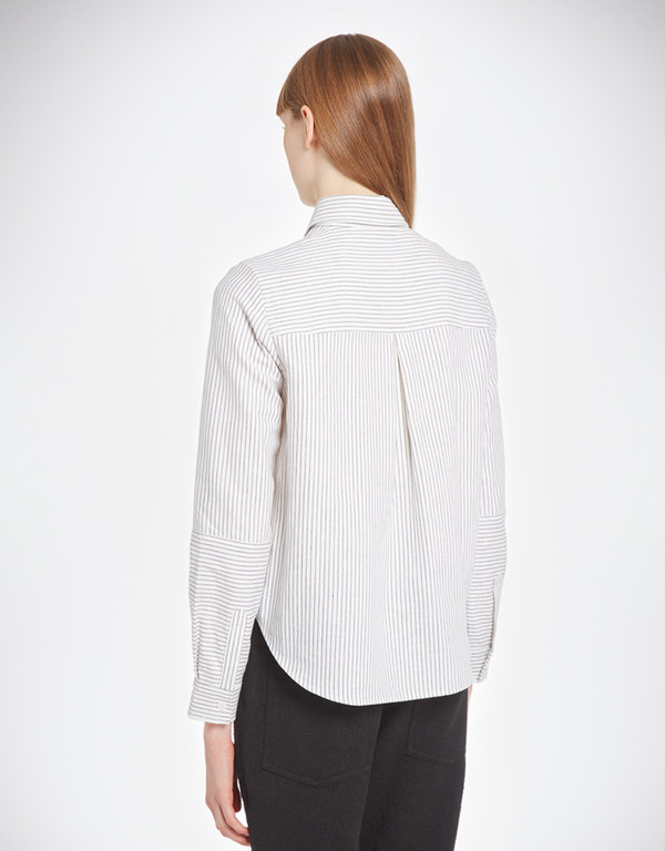YMC Linen Stripe Shirt YMC Linen Stripe Shirt