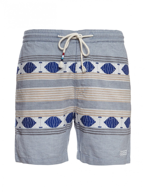 Men's Sol Angeles Windward Ikat Chambray Shorts Men's Sol Angeles Windward Ikat Chambray Shorts