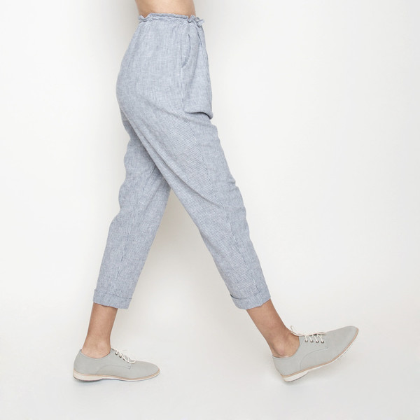 7115 by Szeki Drawstring Relaxed Pant- Stripe SS16 7115 by Szeki Drawstring Relaxed Pant- Stripe SS16