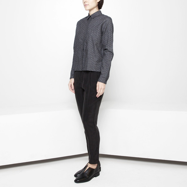7115 by Szeki Polkadot Button Down 7115 by Szeki Polkadot Button Down