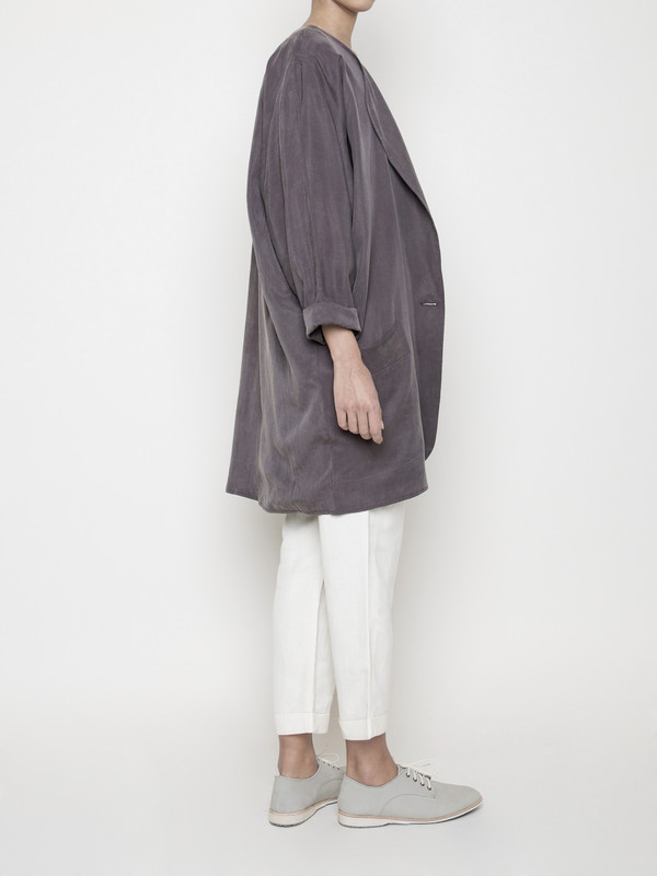 Spring Duster Coat- Brick Brown SS16 Spring Duster Coat- Brick Brown SS16