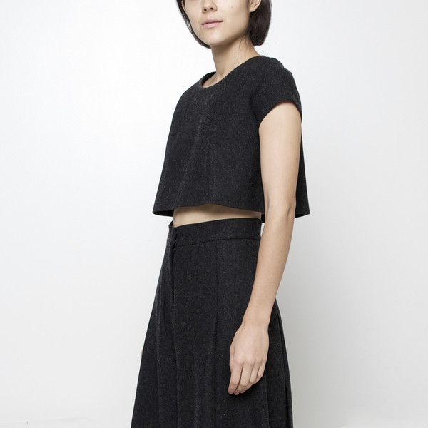 7115 by Szeki Wool Cropped Top 7115 by Szeki Wool Cropped Top