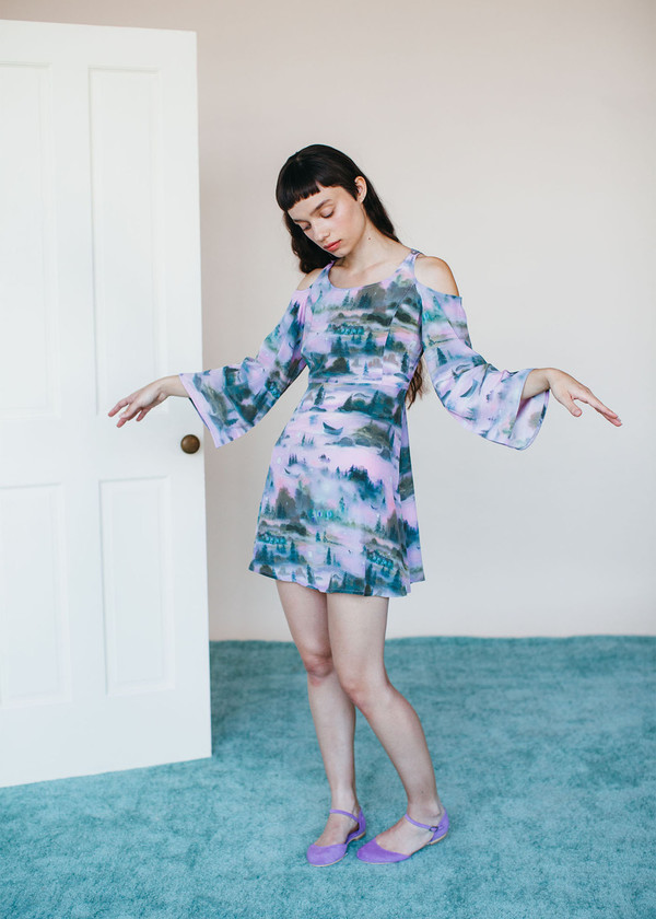 Samantha Pleet Moon Dress - Vista Samantha Pleet Moon Dress - Vista