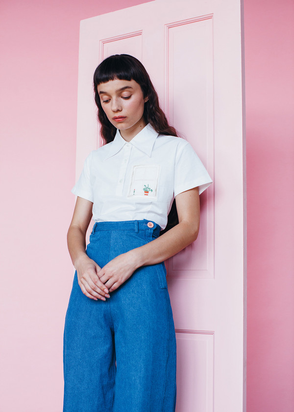 Samantha Pleet Plank Jeans - Ultramarine Samantha Pleet Plank Jeans - Ultramarine