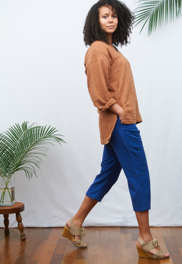 Khoir Khadi Pullover with 3/4 Sleeves Khoir Khadi Pullover with 3/4 Sleeves