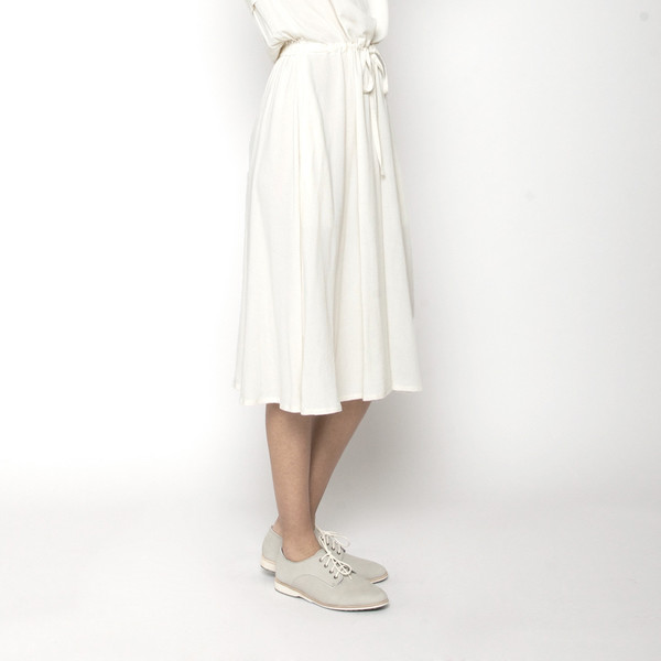 7115 by Szeki Folded V-Neck Drawstring Dress 7115 by Szeki Folded V-Neck Drawstring Dress