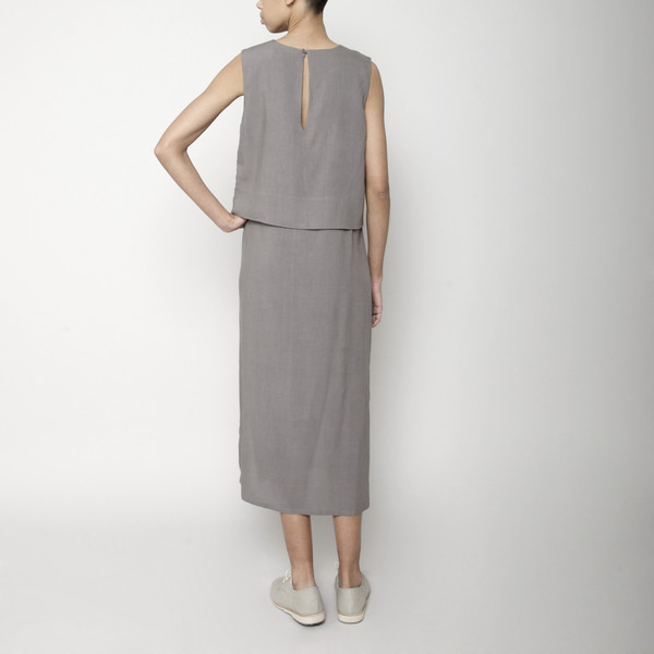 7115 by Szeki Sleeveless Layered Dress 7115 by Szeki Sleeveless Layered Dress