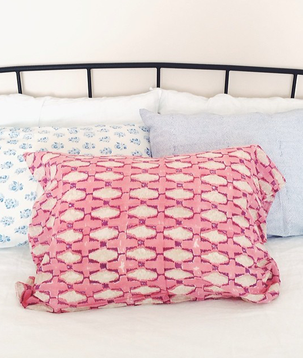 Kerry Cassill Indian Cotton Pillowcase Kerry Cassill Indian Cotton Pillowcase