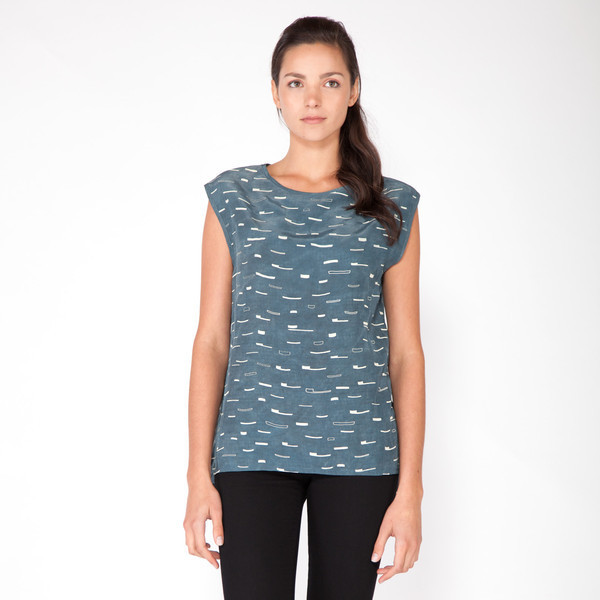 Make It Good Sails Scoop Neck Top Make It Good Sails Scoop Neck Top