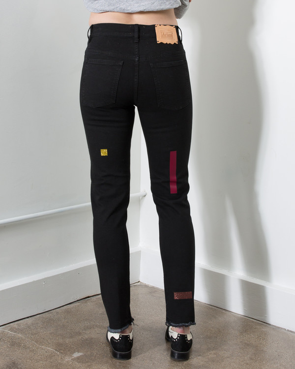 Aires Super-Tight Taped Jeans Aires Super-Tight Taped Jeans