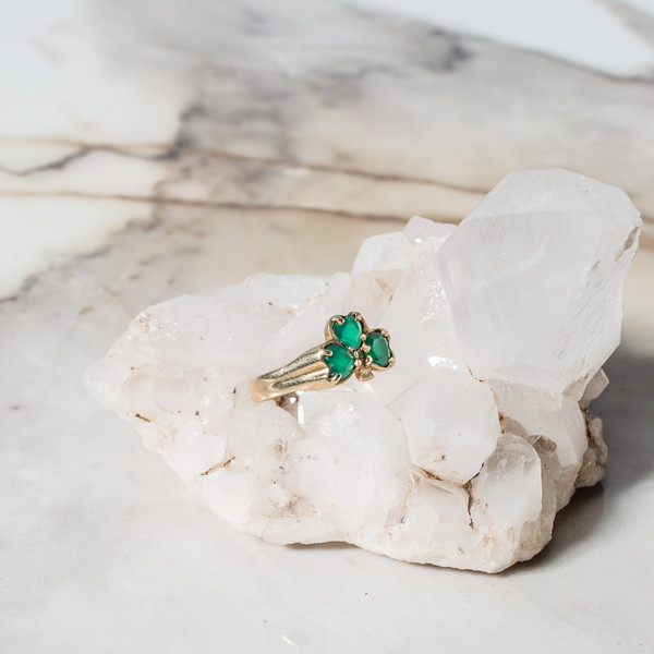 Shamrock Emerald Ring Shamrock Emerald Ring