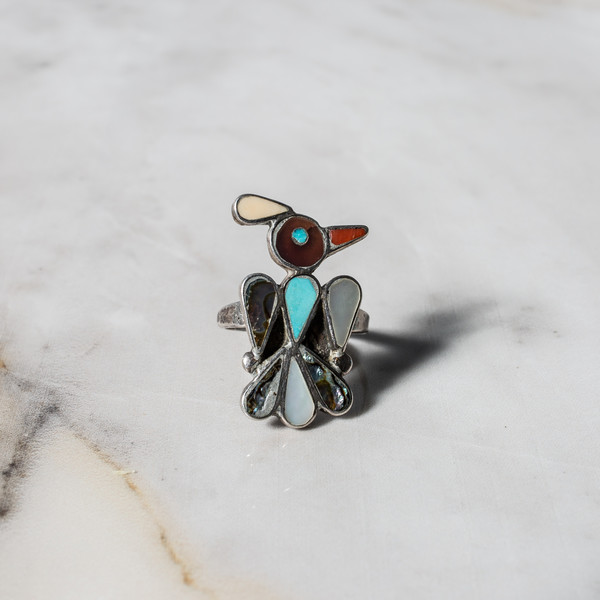 Turquoise Bird Ring Turquoise Bird Ring