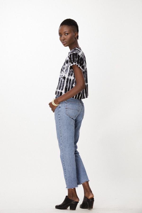 Osei-Duro Adaka Top in Black Chalk Osei-Duro Adaka Top in Black Chalk