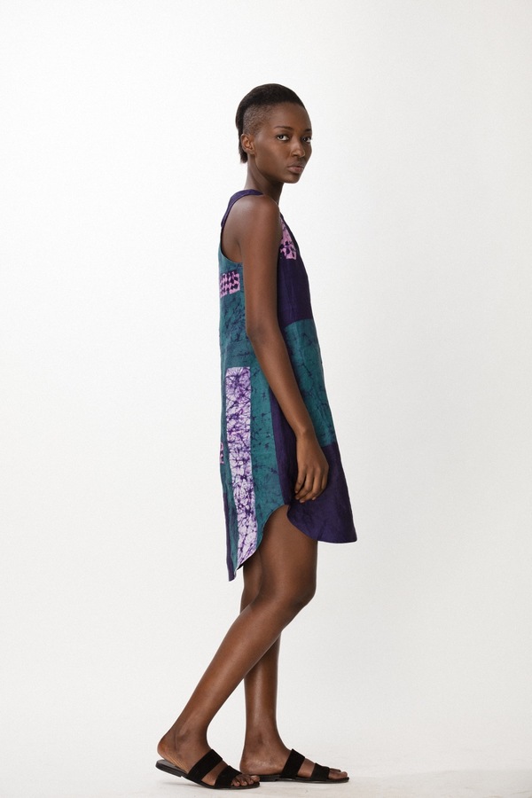 Osei-Duro Runa Dress in Navy Rubics Osei-Duro Runa Dress in Navy Rubics