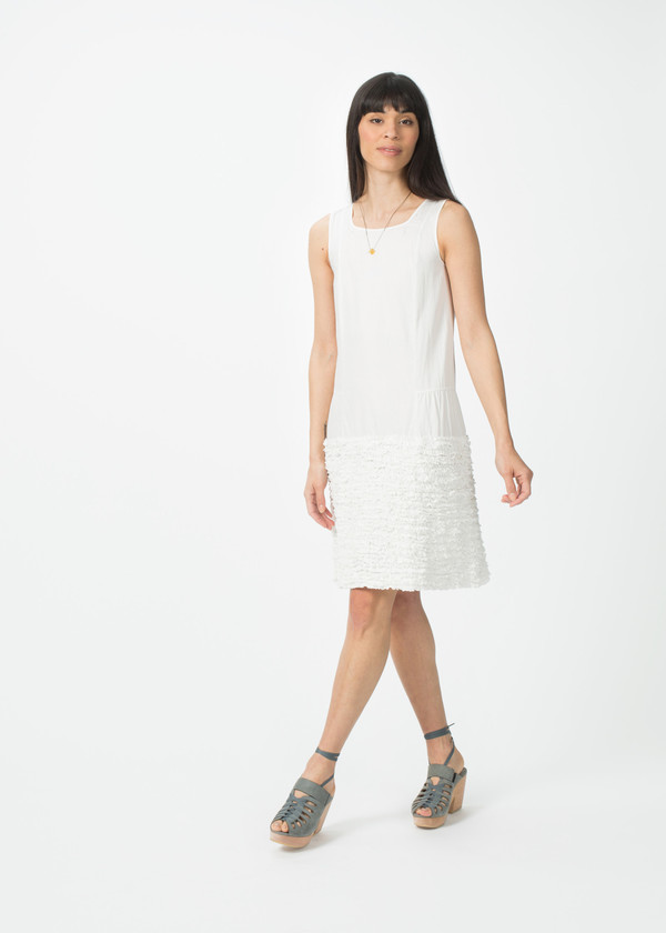 Dosa Simple Ruffle Dress Dosa Simple Ruffle Dress