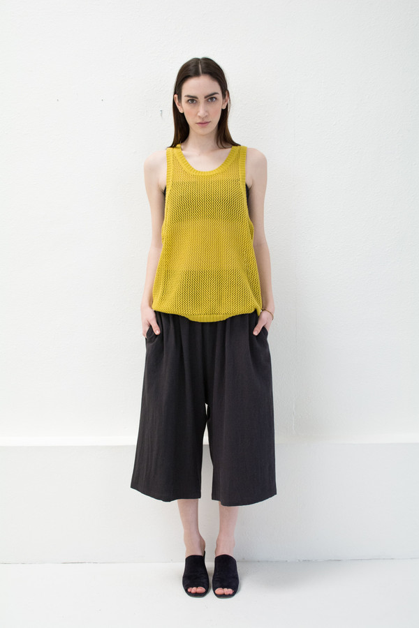 Micaela Greg Citron Mesh Tank Micaela Greg Citron Mesh Tank
