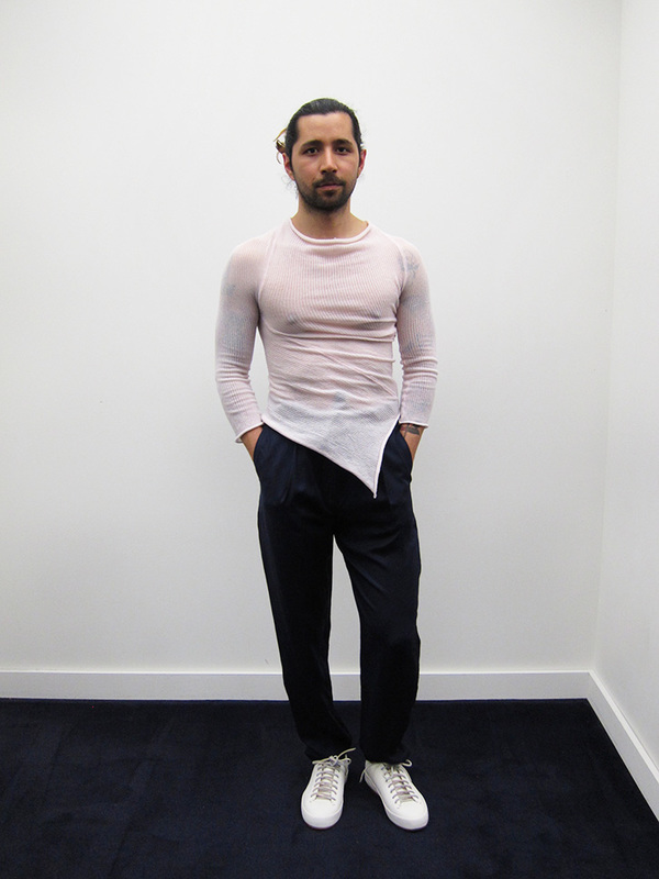 Eckhaus Latta Wolly Mummy Longsleeve, Pink Eckhaus Latta Wolly Mummy Longsleeve, Pink
