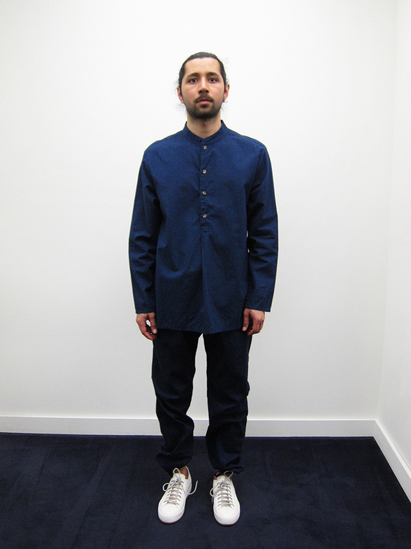 Zed Pullover Shirt, Blue Zed Pullover Shirt, Blue