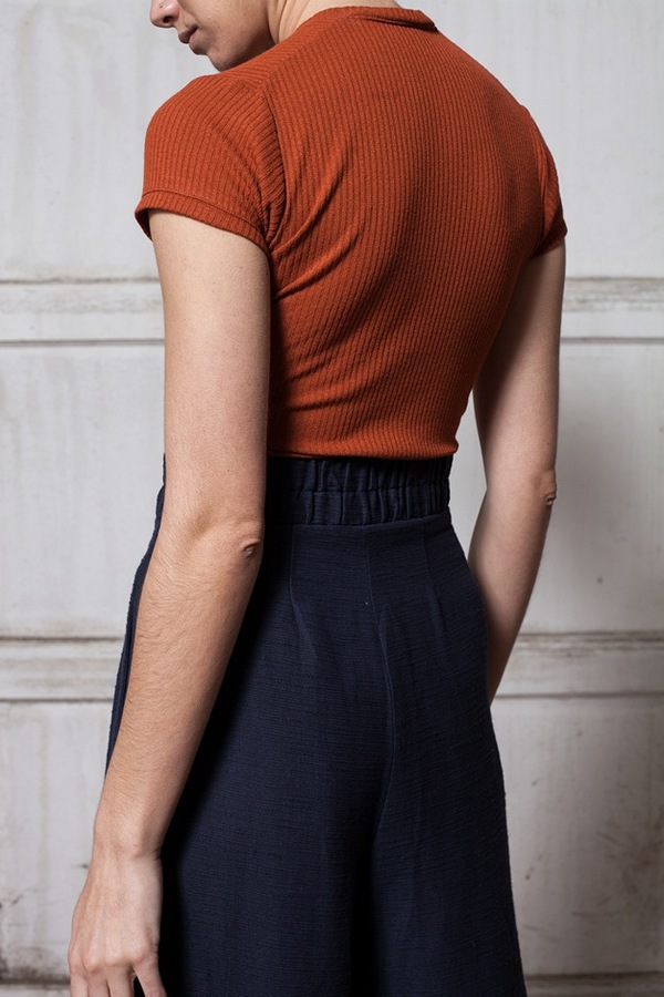 Apiece Apart Taiyana Wabi Wide Leg Trouser - navy Apiece Apart Taiyana Wabi Wide Leg Trouser - navy