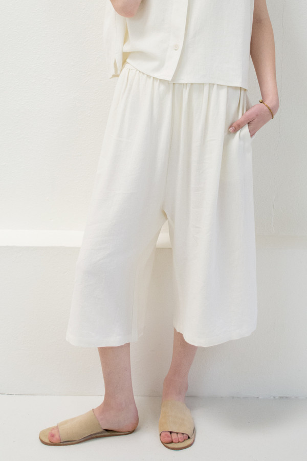 Micaela Greg Linen Culotte Micaela Greg Linen Culotte
