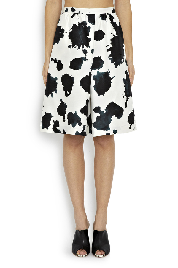 WHiT Cow Print Chime Skirt WHiT Cow Print Chime Skirt