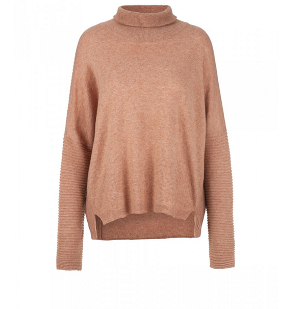 Just Female Carla Short Blouse - Toasted Nut Just Female Carla Short Blouse - Toasted Nut