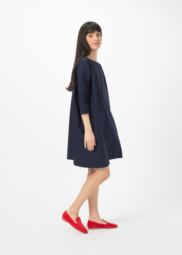 Organic by John Patrick Broadcloth Slim Sleeve Dress Organic by John Patrick Broadcloth Slim Sleeve Dress