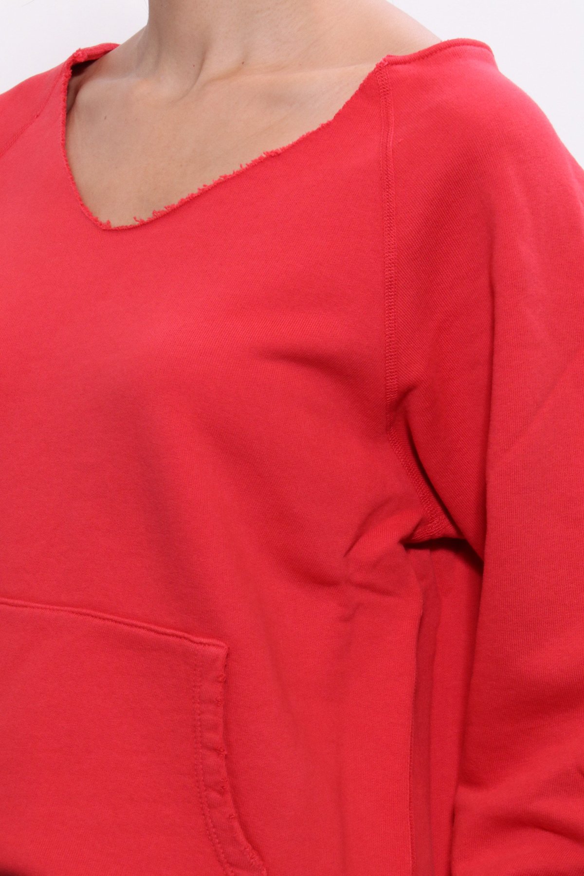 Nili Lotan Tiara V-Neck Sweatshirt 