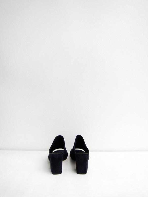 Maryam Nassir Zadeh Penelope Mule, Navy Suede Maryam Nassir Zadeh Penelope Mule, Navy Suede