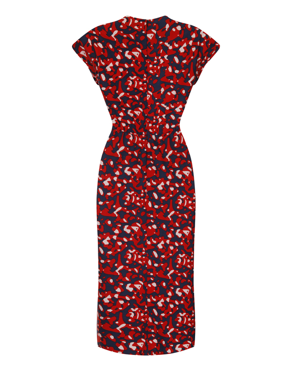 Apiece Apart Tilda Static Print Dress Apiece Apart Tilda Static Print Dress
