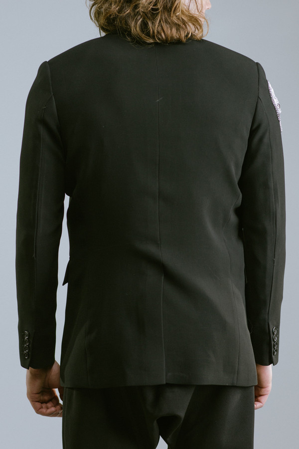 Men's Any Old Iron Crystal Skull Jacket Men's Any Old Iron Crystal Skull Jacket