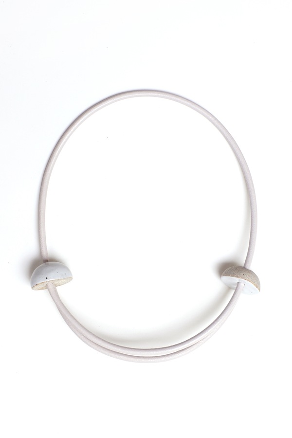 Jujumade sliced sphere necklace Jujumade sliced sphere necklace