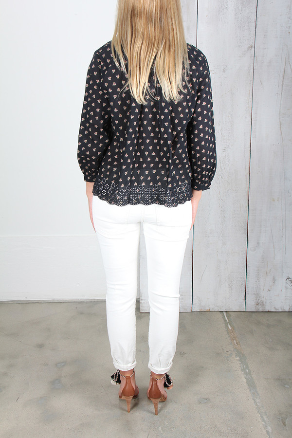 ULLA JOHNSON LOUISE BLOUSE ULLA JOHNSON LOUISE BLOUSE