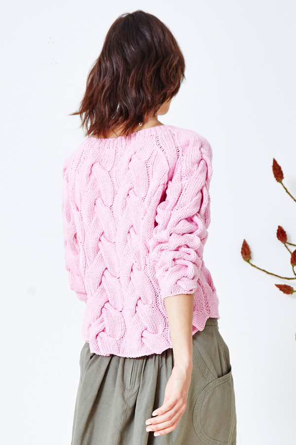 ULLA JOHNSON ROUEN PULLOVER ULLA JOHNSON ROUEN PULLOVER