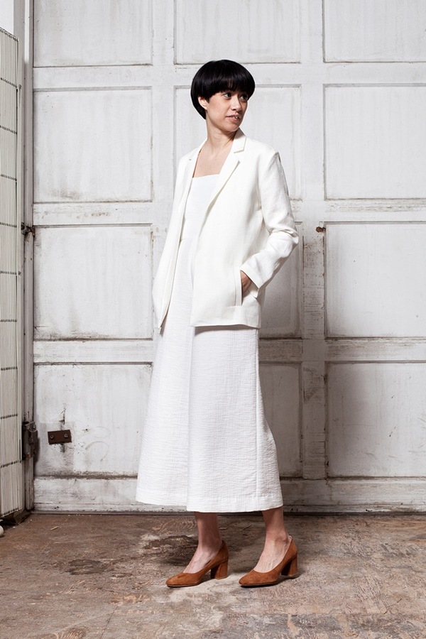 Jesse Kamm Coastal Blazer - white Jesse Kamm Coastal Blazer - white