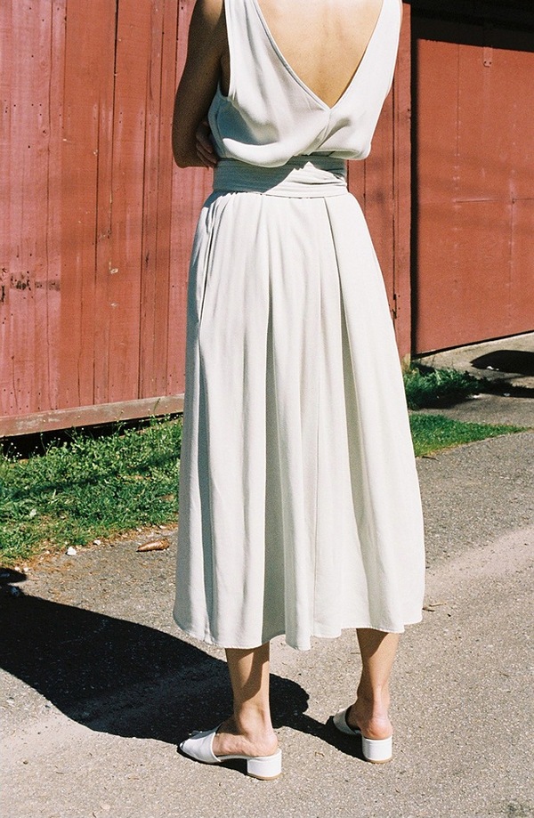 Jesse Kamm The Palma Dress - seafoam Jesse Kamm The Palma Dress - seafoam