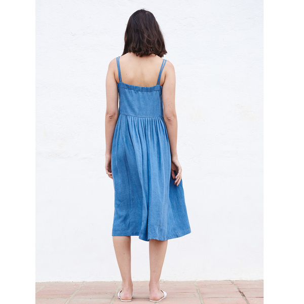First Rite Sun Dress Denim First Rite Sun Dress Denim