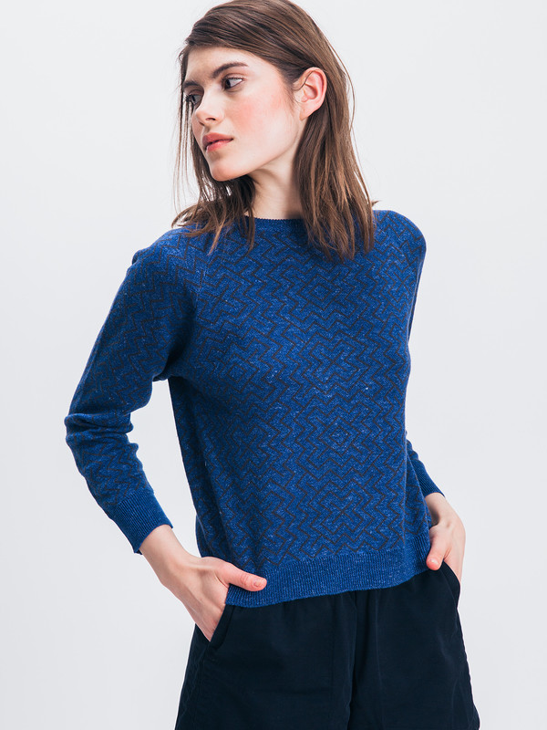MICAELA GREG MAZE SWEATER MICAELA GREG MAZE SWEATER